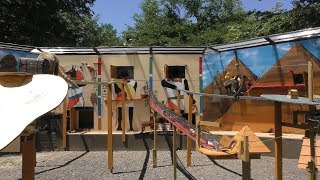 Animal trick relay 6 (North Safari Sapporo, Hokkaido, Japan) July 9, 2019